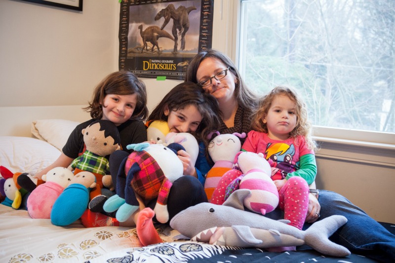 Abby and Kids With Toys